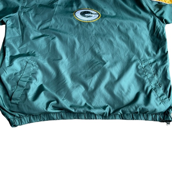 NFL Packers pullover jacket lightweight coat Unisex XL packer windbreaker - Picture 6 of 11